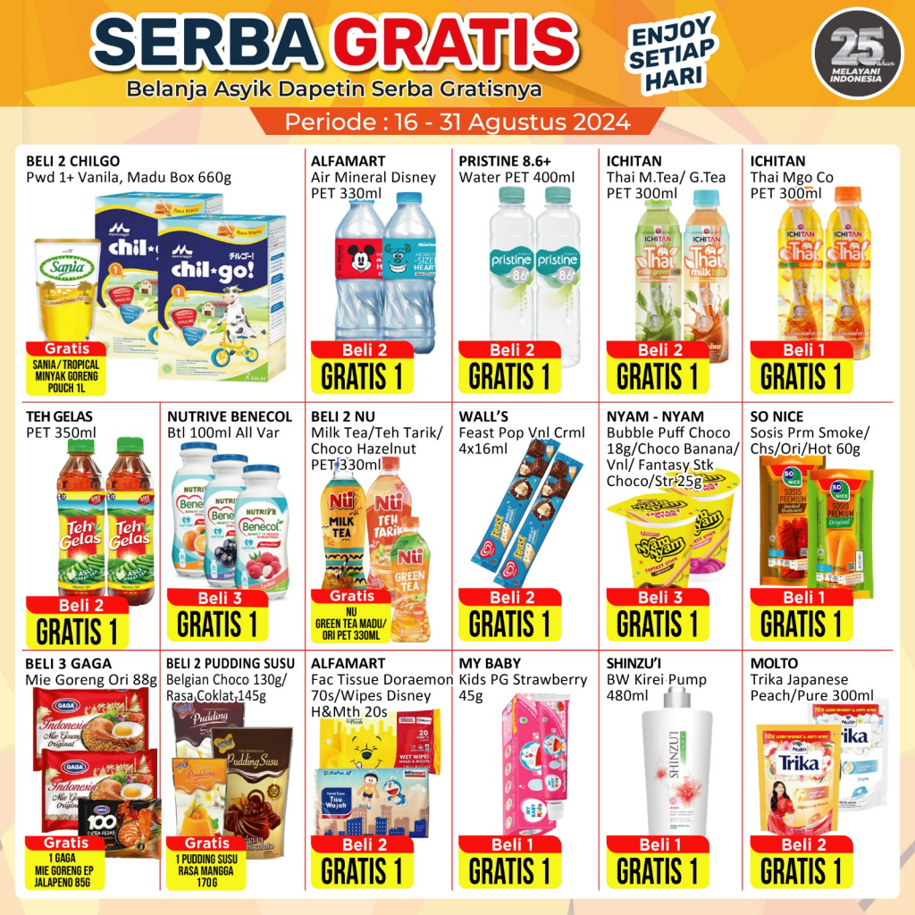 Katalog Promo Serba Gratis Alfamart